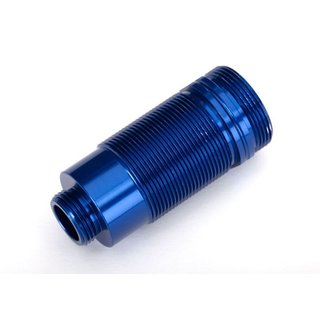 Traxxas  7466 Dmpfergehuse GTR L blau eloxiert, PTFE-coated (1)