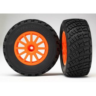 Traxxas 7473A Reifen auf Felge orange