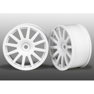 Traxxas  7571 12Speichen Felge wei (2)