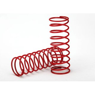 Traxxas  7666 Dmpferfeder rot (0.314) (2)