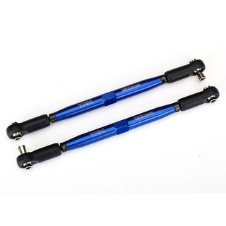 Traxxas  7748X Vorspurstange X-Maxx blau 7075-T6 Alu