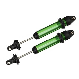 Traxxas  7761G Dmpfer, GTX, Alu, grn-eloxiert (kpl. montiert ohne Federn)