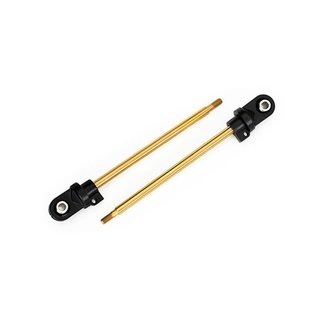 Traxxas  7763T Kolbenstange, GTX Dmpfer, TiN-coated (2) (monitert mit Kuge