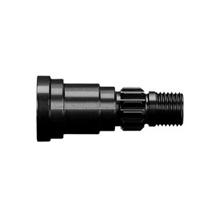 Traxxas  7768A Stub-Achse Alu schwarz (1) (nur fr #7750X Welle)