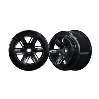 Traxxas  7771 Felgen, XMAXX, schwarz (links + rechts)