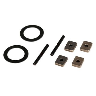 Traxxas  7783 Spider Zahnrad Welle (2) Distanz (4) 16x23.5x0.5mm TW (2)