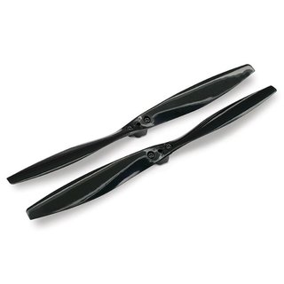 Traxxas  7926 Rotorblatt-Set, schwarz (2) (with Schrauben)