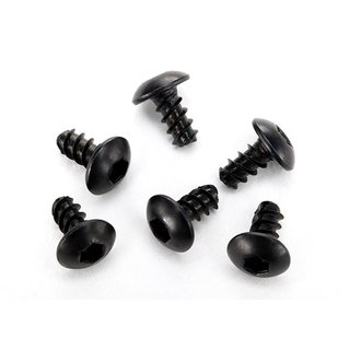 Traxxas  7944 Schrauben, 2.6x5mm Rundkopf M-Gewinde (Innensechskant) (6)