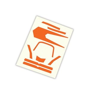 Traxxas  7982 Decals, High Visibility, orange
