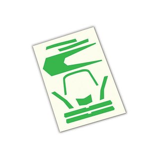 Traxxas  7983 Decals, High Visibility, grn