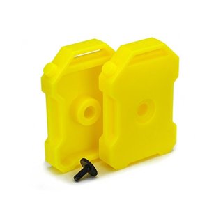 Traxxas  8022A Benzin-Kanister (gelb) (2)/ 3x8 FCS (1)