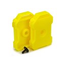 Traxxas  8022A Benzin-Kanister (gelb) (2)/ 3x8 FCS (1)
