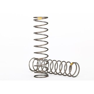 Traxxas  8042 Dmpfer-Feder (GTS)  Natural (0.22 rate) (2) gelber Streifen