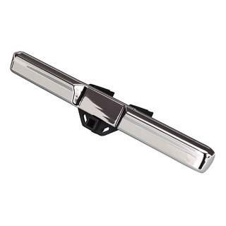 Traxxas  8068 Bumper hi chrome / Bumper-Mount + 3x10 BCS (2)