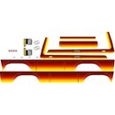Traxxas  8078 Aufkleber Bronco, sunset