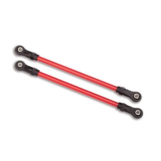 Traxxas  8142R Suspension links, hinten oben, rot (2) (5x115mm Stahl) (fr