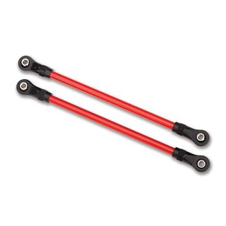 Traxxas  8145R Suspension links, hinten unten, rot (2) (5x115mm Stahl) (fr
