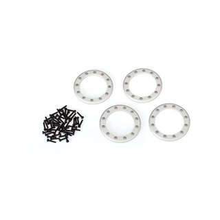 Traxxas  8169 Beadlock Rings Satin (1.9) Alu (4) + Schrauben