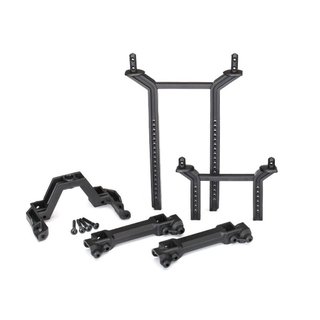 Traxxas  8215 Karo-Halterung v/h (komple s Set)