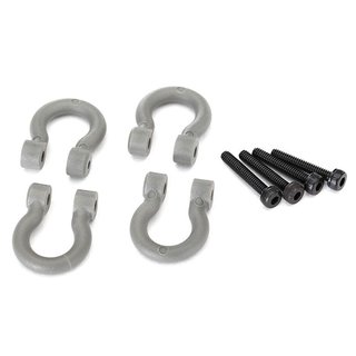 Traxxas  8234 Bumper D-Rings, grey (v/h) 2.0x12 CS (4)