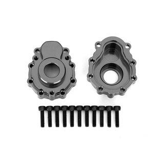 Traxxas  8251A Portal-Gehuse auen Alu charcoal grau