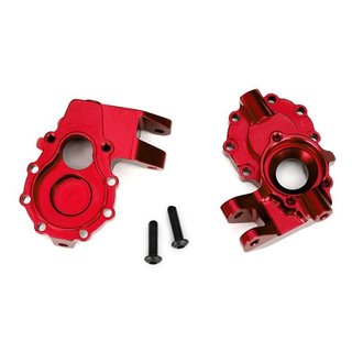 Traxxas  8252R Portal-Gehuse innen vorn Alu rot