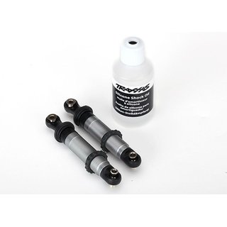 Traxxas  8260 Dmpfer, GTS, silber Alu (montiert) (2)