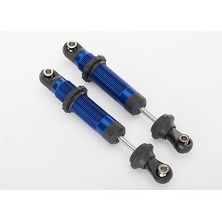 Traxxas  8260A Dmpfer GTS hart-eloxiert, blau montiert inkl Federhalter