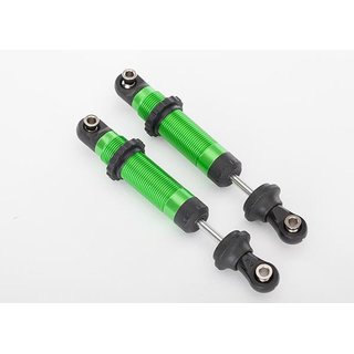 Traxxas  8260G Dmpfer GTS hart-eloxiert, grn montiert inkl Federhalter