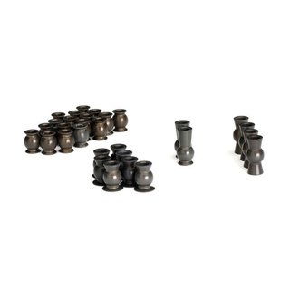 Traxxas  8274 Kugelkopf-Set hohl, komplett,  PTFE-Beschichtung