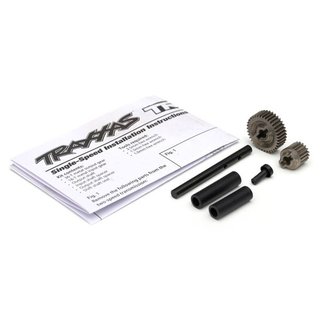 Traxxas  8296 Getrieberder + Wellen, Single-Speed, Metall