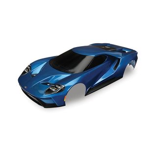 Traxxas  8311A Karosserie Ford GT, blau (lackiert + Aufkleber)