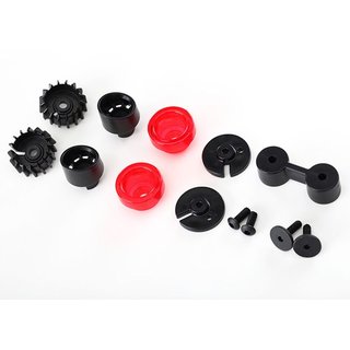 Traxxas  8314 Rcklichter (2) + Halter (4)  Auspuff-Enden (2) +Halter (1)