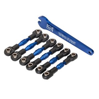 Traxxas  8341X Turnbuckles Alu blau CberLinks 32mm v(2)/28mm h(2) Toe Lin