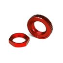 Traxxas  8345R Servo Saver Mu rn Alu rot (hex (1),...