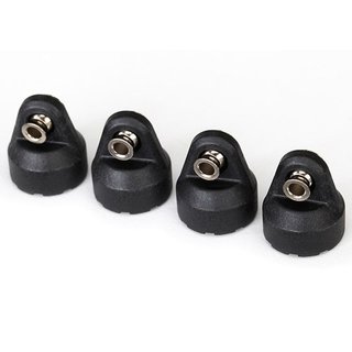 Traxxas  8361 Dmpfer-Kappen (schwarz) (4) inklusive Kugeln