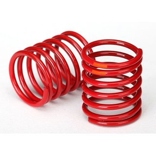 Traxxas  8365 Dmpfer-Feder rot (3.325 rate, oranger Streifen) (2)