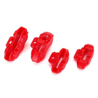 Traxxas  8367 Brems-Zangen rot, v/h je 2x