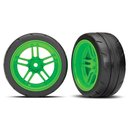 Traxxas  8374G Reifen auf Felgen verklebt Split-Spoke...
