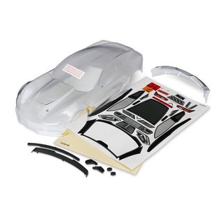 Traxxas  8386 Karo Chevrolet Corve  Z06 klar mit Decals & Hardware