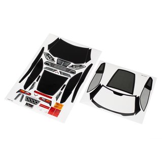 Traxxas  8387 Decal-Sheets Chevrolet Corve  Z06