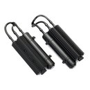 Traxxas  8423 D�mpfer-Reservoirs, schwarz (2)
