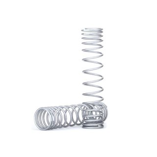 Traxxas  8444X Dmpfer-Feder, vorn silber GTR progressiv 0.833 rate white s