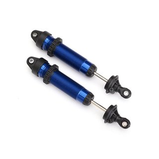Traxxas  8450X Dmpfer GTR 134mm blau Alu (gebaut ohne Federn) vo Gewinde (