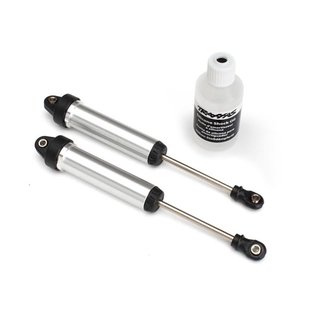 Traxxas  8451 Dmpfer GTR 134mm silber Alu (gebaut ohne Federn) vo ohne Ge