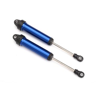 Traxxas  8451X Dmpfer GTR 134mm blau Alu (gebaut ohne Federn) vo ohne Gewi