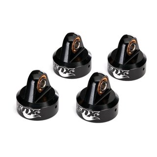 Traxxas  8456 Dmpferkappen Alu schwarz eloxiert, Fox Dmpfer (4)