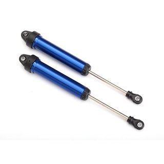 Traxxas  8461X Dmpfer GTR 160mm blau Alu (gebaut ohne Federn) hi ohne Gewi
