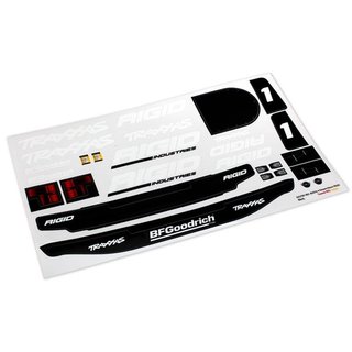 Traxxas  8516 Decals, Unlimited Desert Racer, Rigid Edition