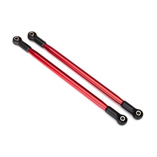 Traxxas  8542R Aufhngungs-Link, hinten oben Alu rot 10x206mm, center to c